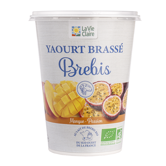 Yaourt de brebis mangue/passion 400g - La Vie Claire