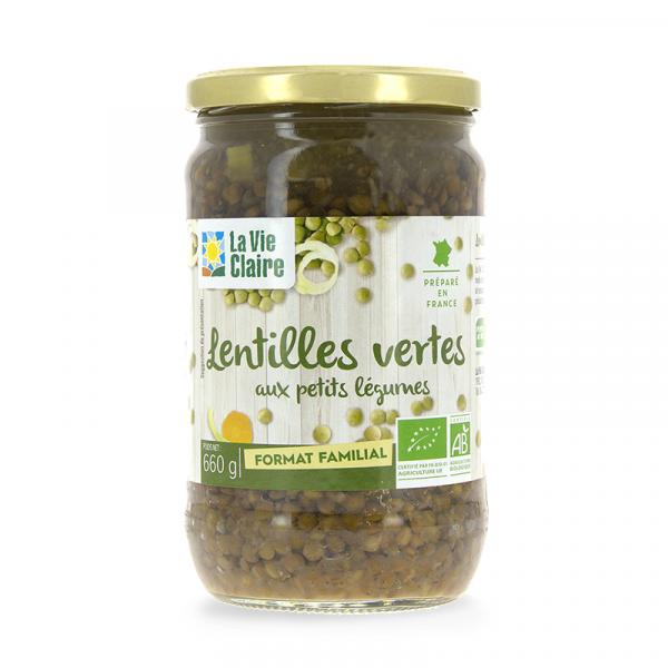 Lentilles vertes 72 cl